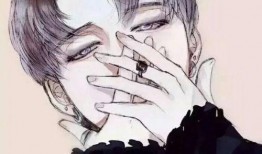 吃瓜男孩头像卡通