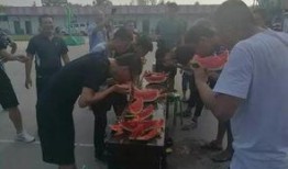 单位组织吃瓜比赛,单位组织吃瓜大赛，趣味横生共度清凉时光